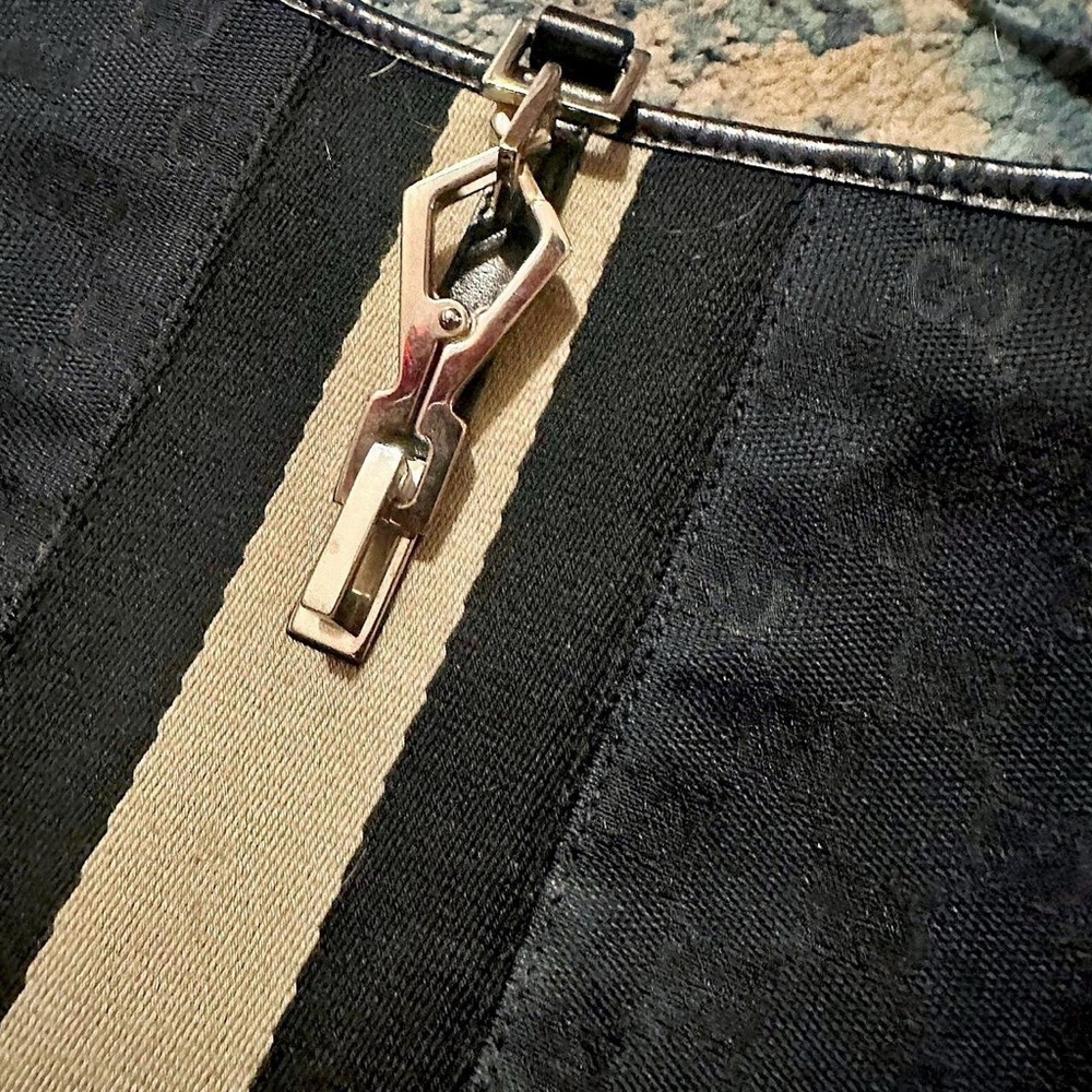 Vintage Gucci Jackie canvas black - Picture 7 of 8